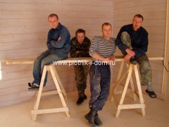 Бригада плотников 2010 год