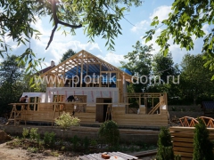 Строительство каркасной пристройки к дому