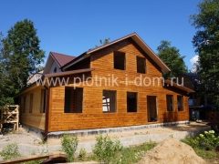 Каркасная пристройка к дому