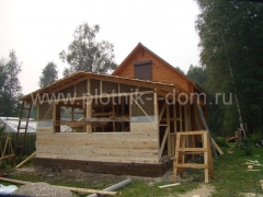 Строительство каркасной пристройки